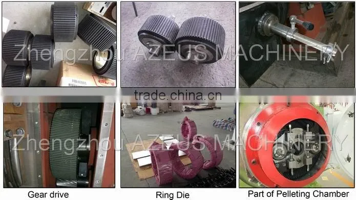 CE Approved Ring Die Compress Wood Pellet Mill