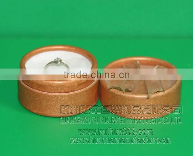 Round Cardboard empty gift boxes ring box wedding box