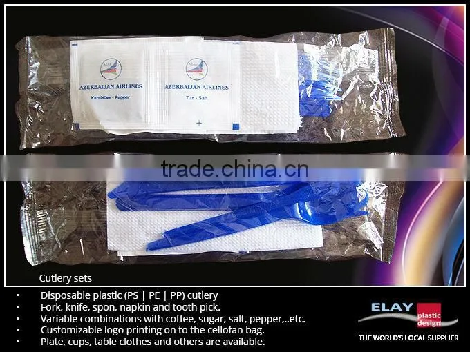 Disposable Plastic Cutlery Packs