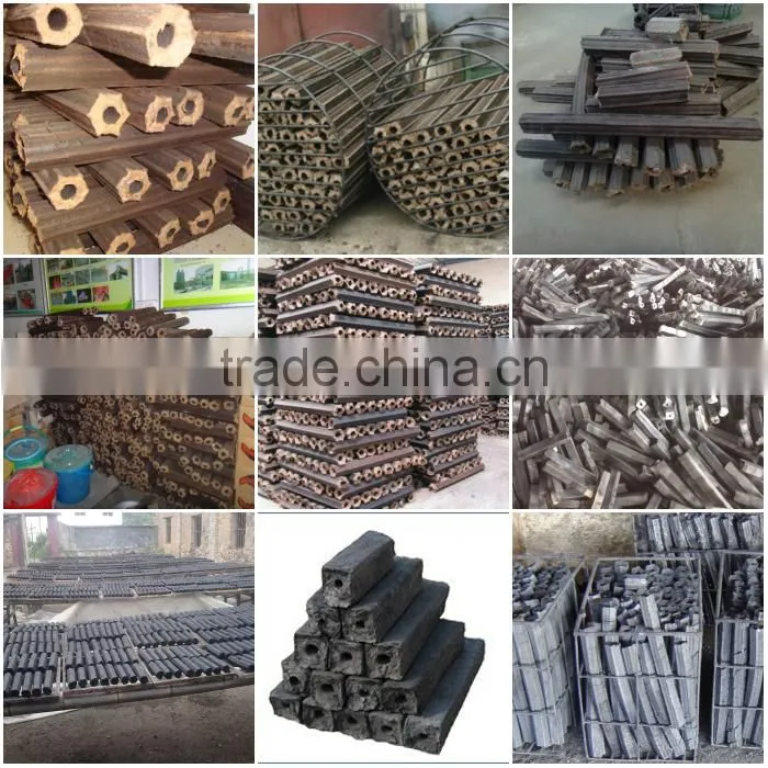 Factory sell coconut shell charcoal making machine/charcoal briquette making machine