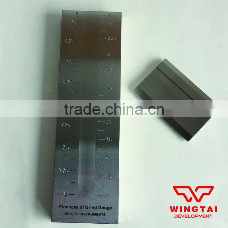 Single-groove Fineness Gauge