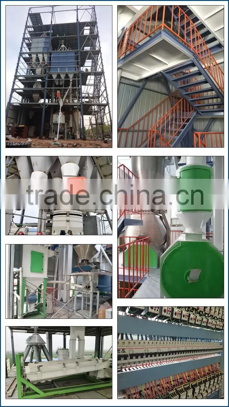 CE Hot Sale 3T/H Ring Die Animal Feed Pellet Mills / Feed Pellet Mill