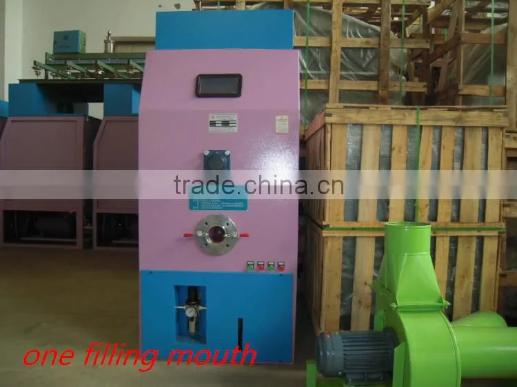 Neweek commercial double filling mouth pillow plush toy stuffing machine
