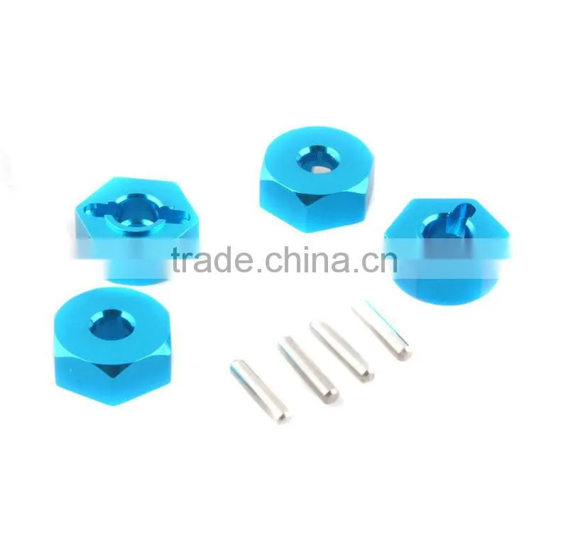 Aluminum Wheel Drive Hex 12mm With Pin 4P HSP 1:10 Upgrade Parts 122042 (02134B)