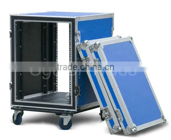 Wholesale portable aluminum cosmetic flight box case with wheel
