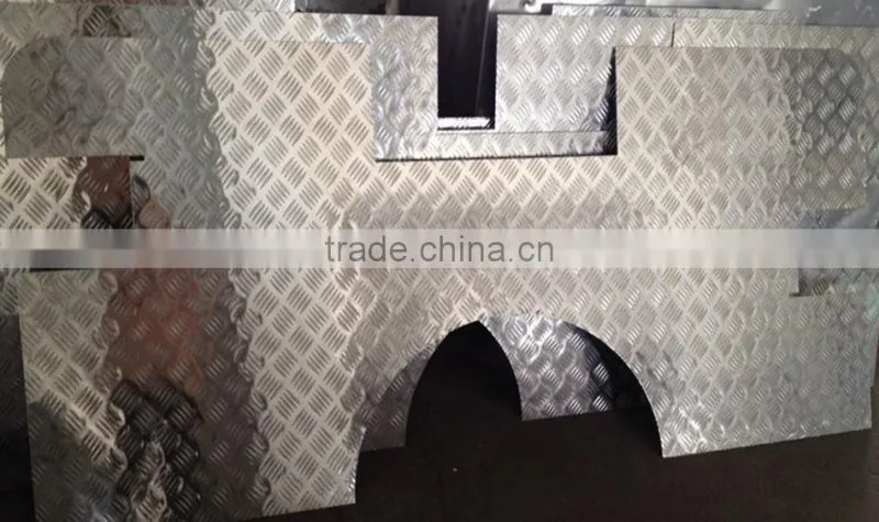 Aluminum alloy treadplate, aluminum checkered plate for floor, step