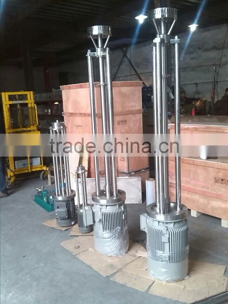 automatic pneumactic high shear homogenizer/disperser