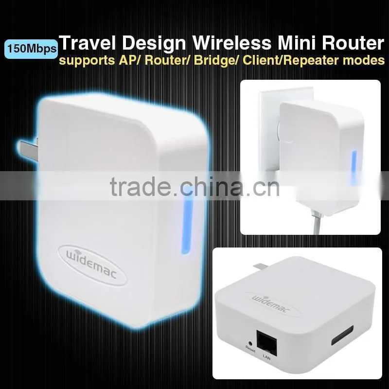 Good quality 150Mbps wireless mini WIFI router supports AP/ Router/ WIFI Bridge/ Client/WIFI Repeater /WIFI modem