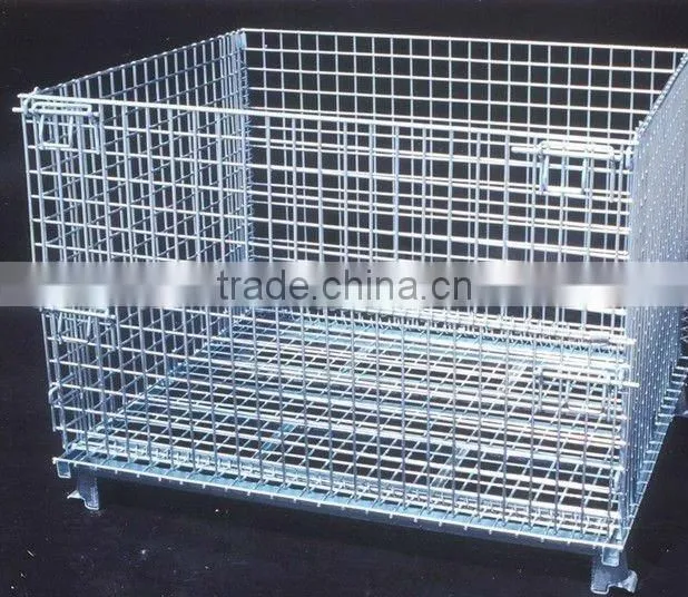 Rugged Steel Container for Industrial Logistic Warehouse Cargo