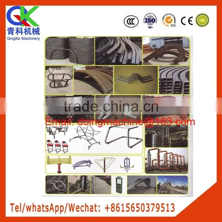 3inch pipe bending machine with bending radius 100mm