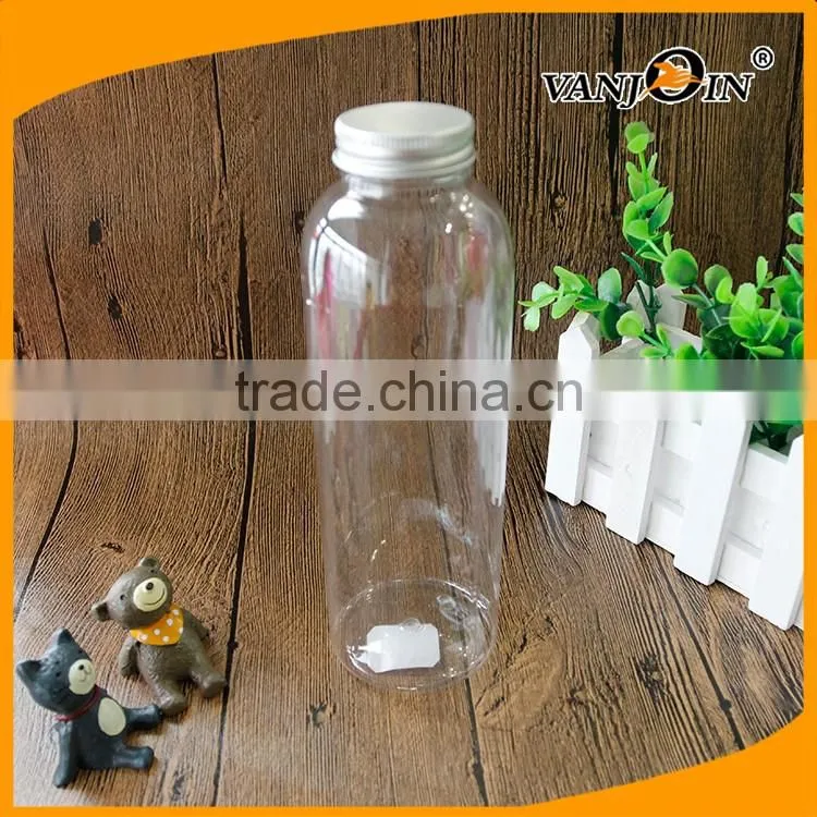 16 Oz. Empty Clear Plastic Juicing Bottles
