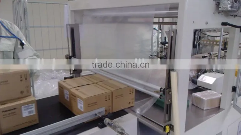 fully automatic 4 side shrink wrapping machine for carton