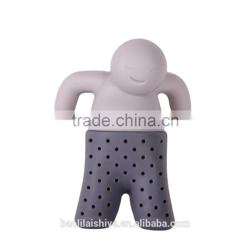 Mr.tea non-toxic BPA free silicone tea infuser