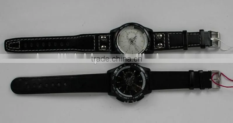 Cheapest special lover's crocodile man-made leather wathces for business gift