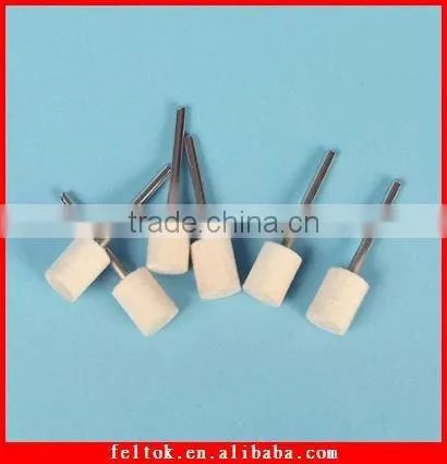 Industry 100% Wool Felt Volume Fiber Polishing And Grinding head