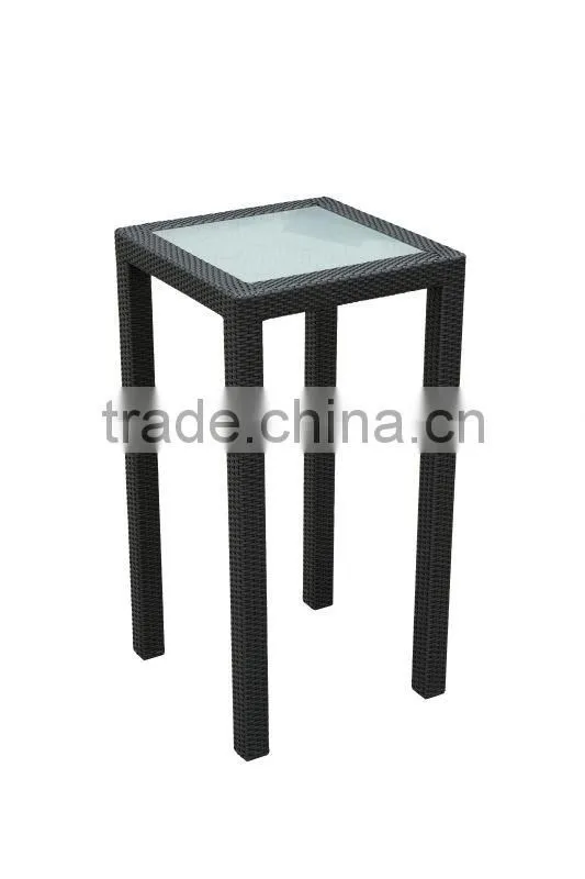 Black rattan furniture outdoor wicker bar set (CF785)