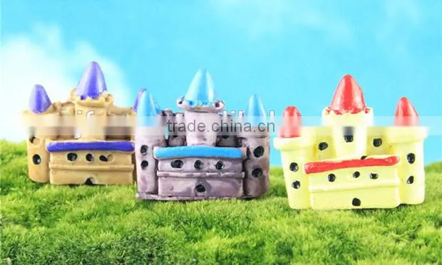 Micro landscape accessories small resin decorative houses