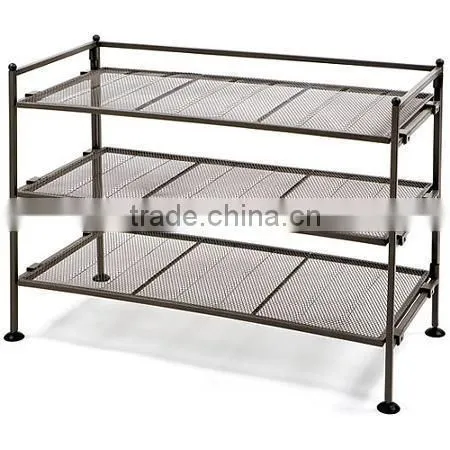 metal Composite Utility Shoe Rack and indoor storage rack