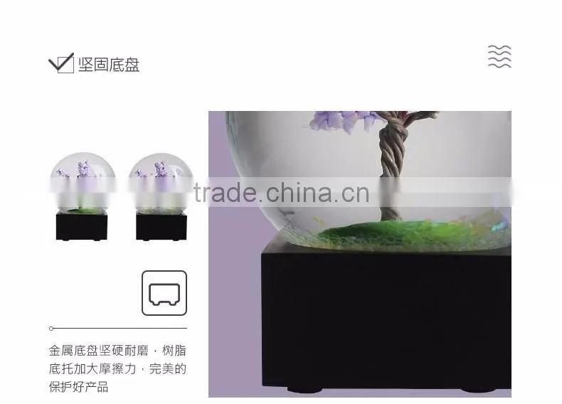 Household Crystal Glass Decoration Ball For Four Season, Best Birthday Gift To Your Girlfriend