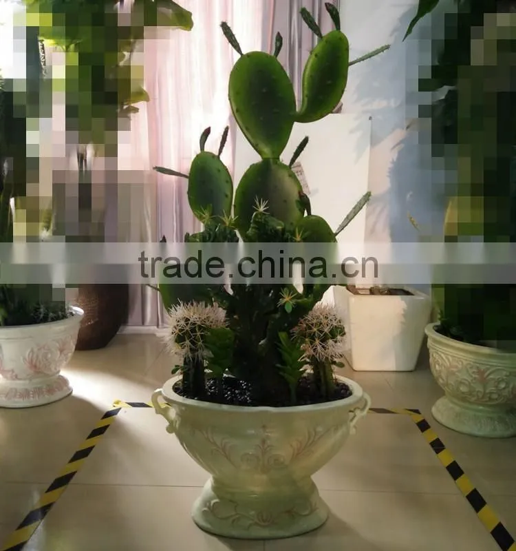 decorative jamaica cactus plant bonsai artificial cactus