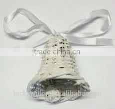Manufacturer wholesaler Christmas wicker rattan bell decoration