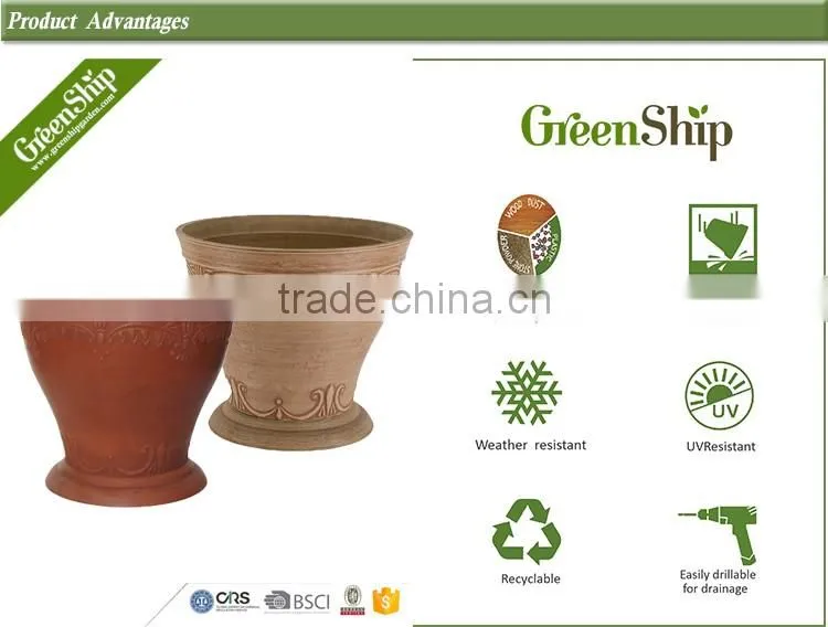 large pots for planting trees/ Durable/20years lifetime