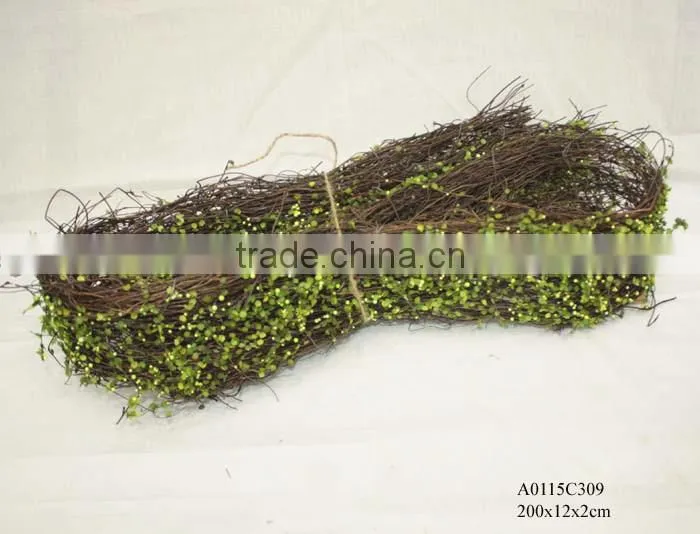 artificial topiary grass curtain decorations