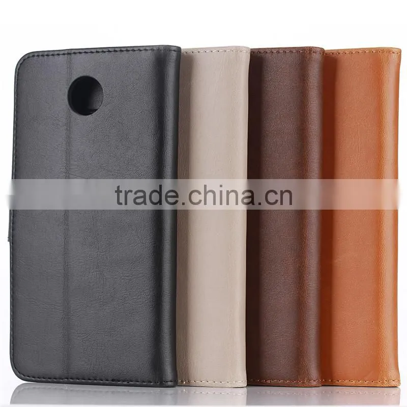 High quality crazy-horse PU card bumper/pocket cell phone case for LG