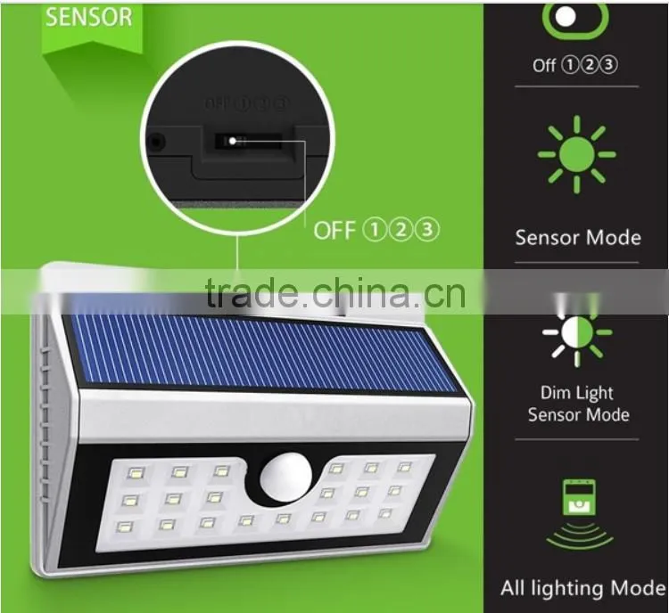 20LED Motion Sensor Light,Solar Lights Outdoor, Bright,Solar Security Light,Solar Motion Light,for Wall,Patio,Deck,