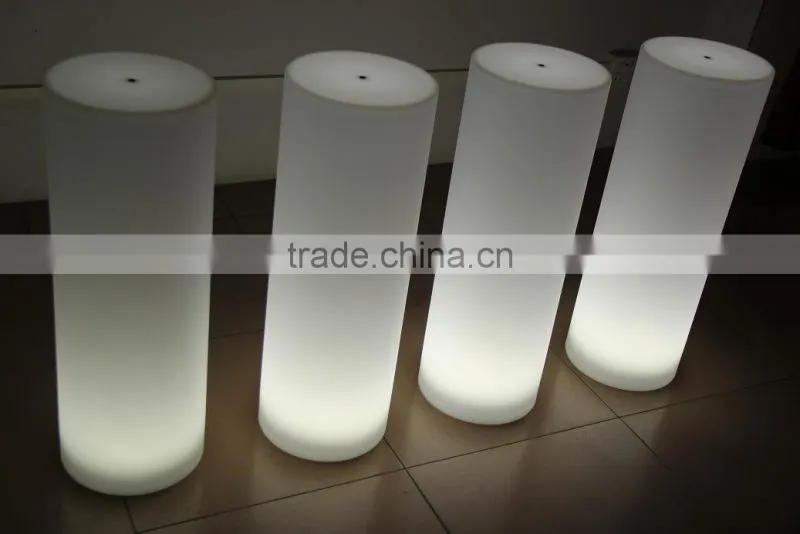 Colored Christmas cylinder shaped lamp shade