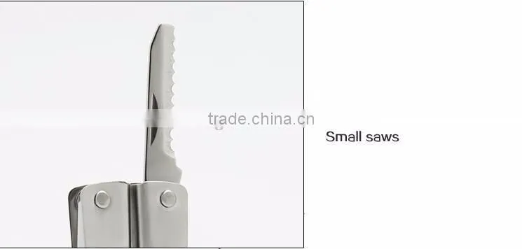 Special gift for men stainless steel LED portable folding mini multi tool pliers