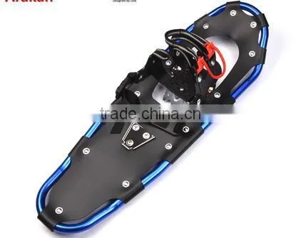 2017 Latest produc hot sell light weight easy wear plastic snowshoe