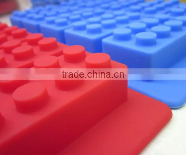 blue FDA toy bricks Ice Cube Tray yellow ice cube tray