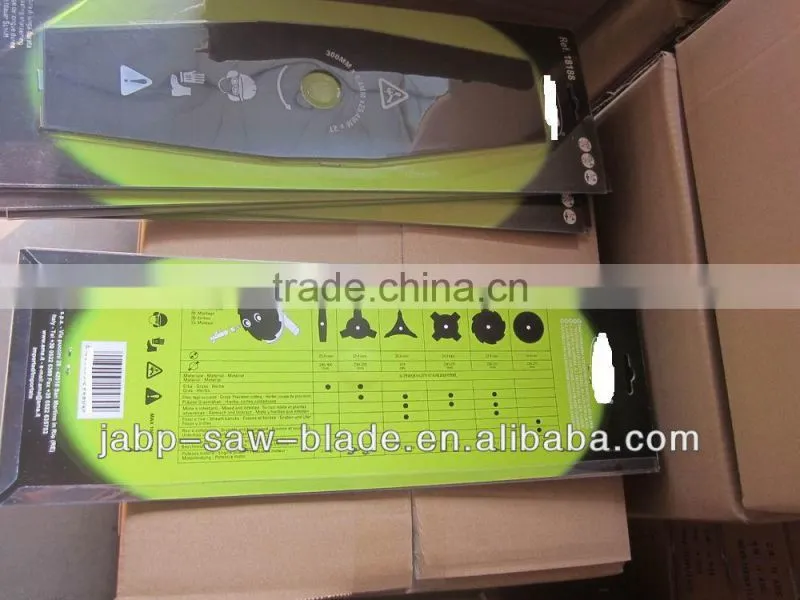 metal blade for brush cutter