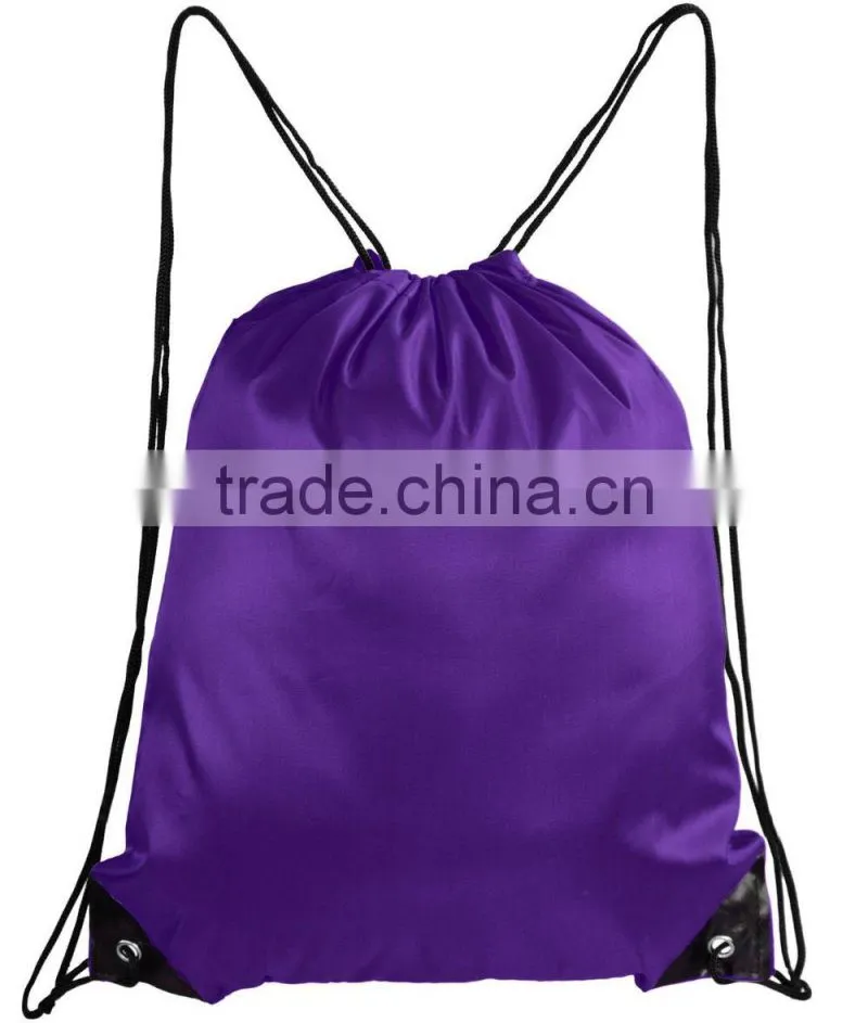 Basic Cinch Sack Drawstring Pack Tote Promotion Back Pack Party Bag