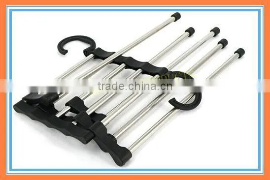 Trousers Hanger/Rack, Multifunction Pants Hanger/Rack,Foldable Trousers Hanger/Rack