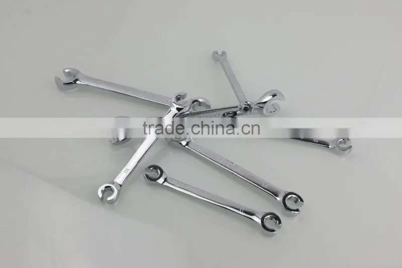 BERRYLION 14mm to 17 mm oil pipe alligator wrench with polished treatment