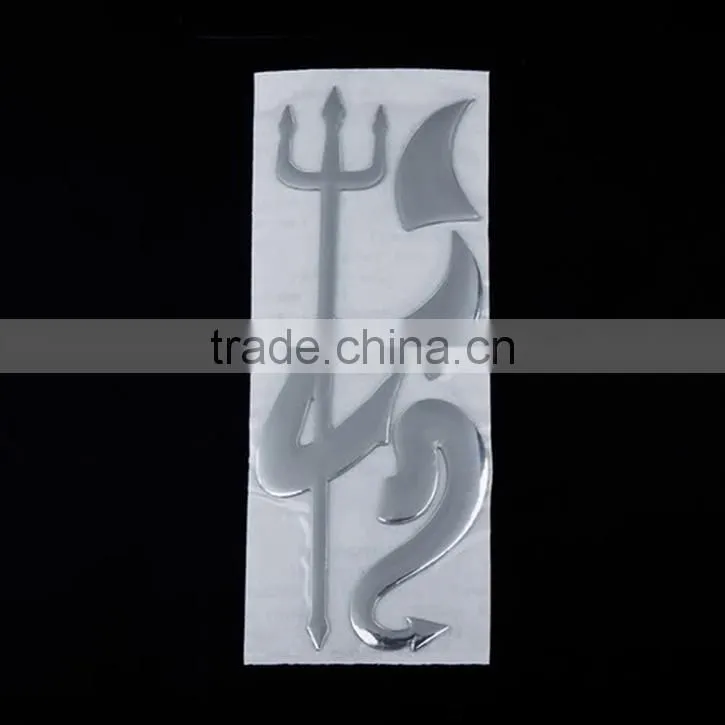 New 3D Devil Style Demon Car Body Sticker Car Window Sticker Emblem Logo Paper Car Body Side Sticker Design
