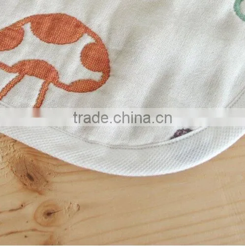 6 layer 100% natural cotton kids Bath towel wholesale kids Bath towel