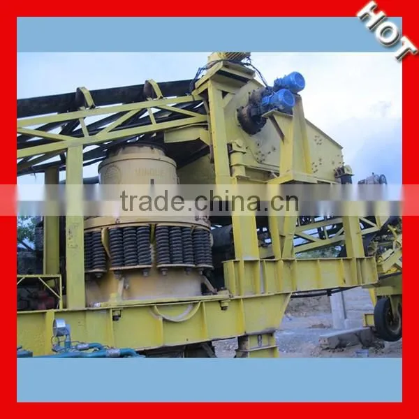 Hot Sales Mobile Crusher with High Capacity Low Power for Sale