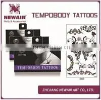 Water transfer printing fashion jewelry temporary tattoo