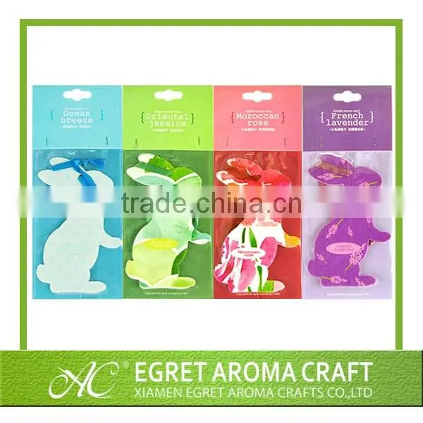 2015 OEM factory direct cheap price and top quality item custom car freshener car paper perfume