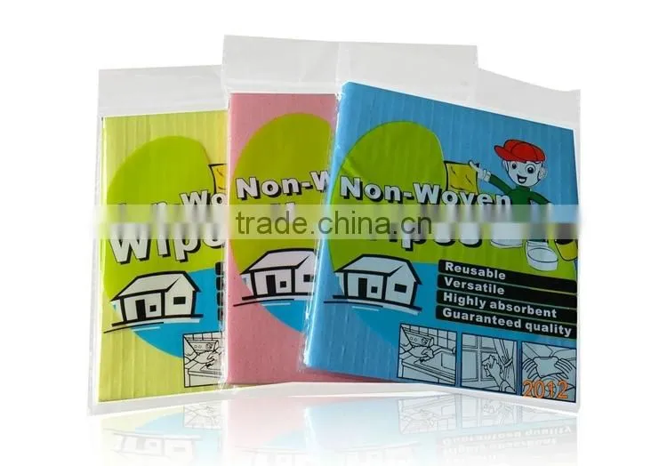 Kitchen Usage and Sponge Material cellulose sponge cloth