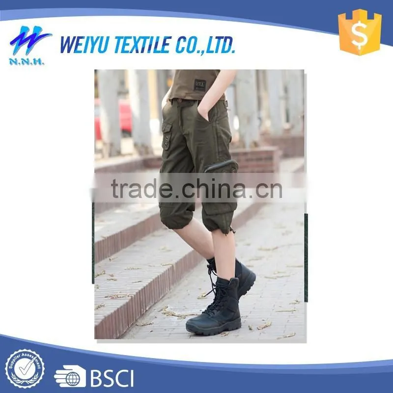 Custom printed Ladies camouflage Short pants For women