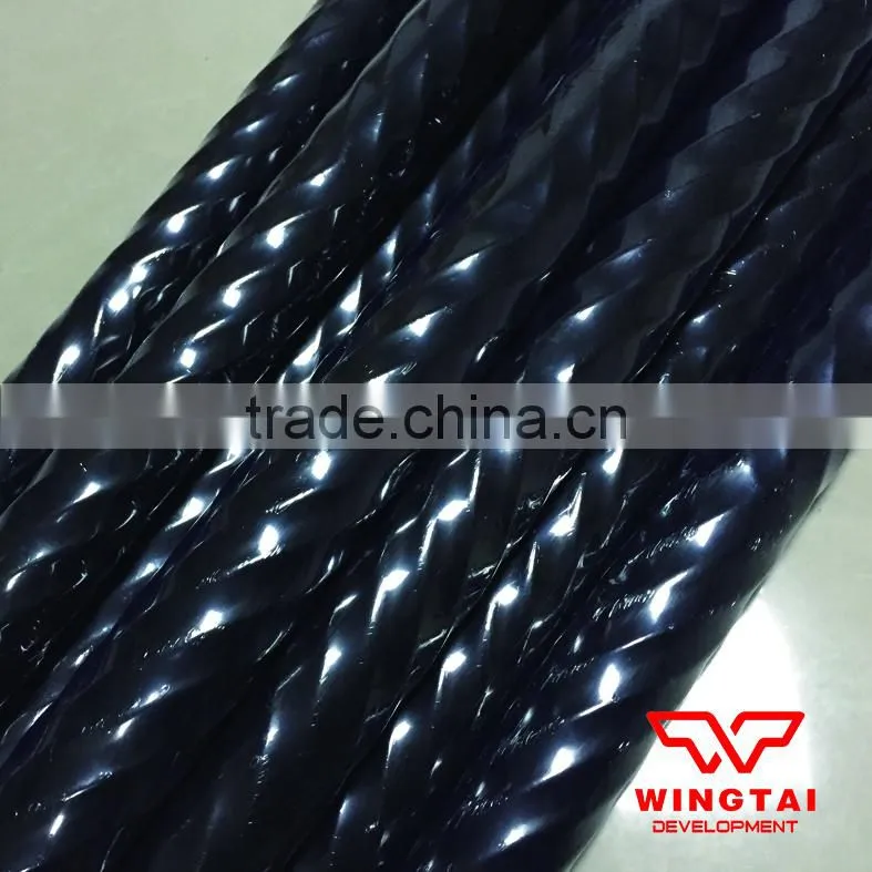 Two-way eight line plastic magnetic ink stirring stick