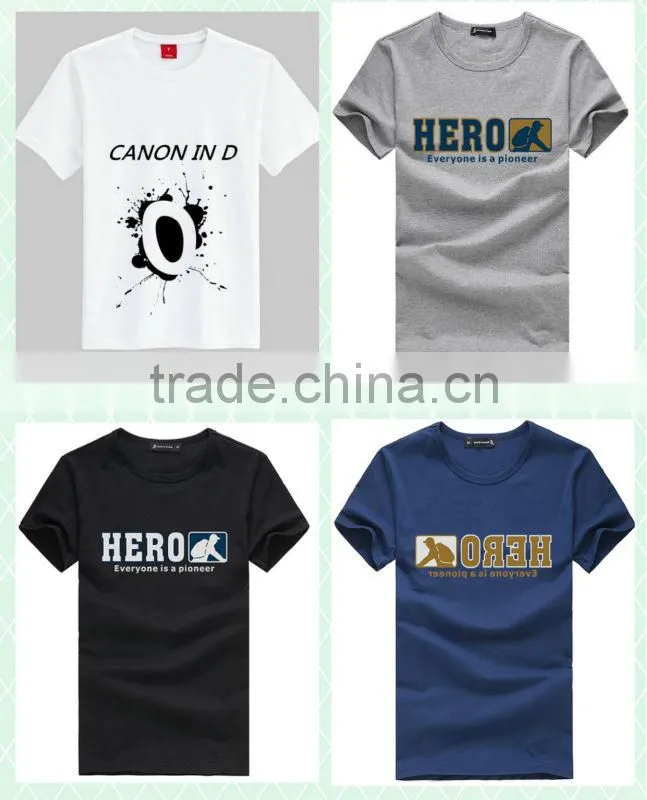Factory customer t shirt screen printing