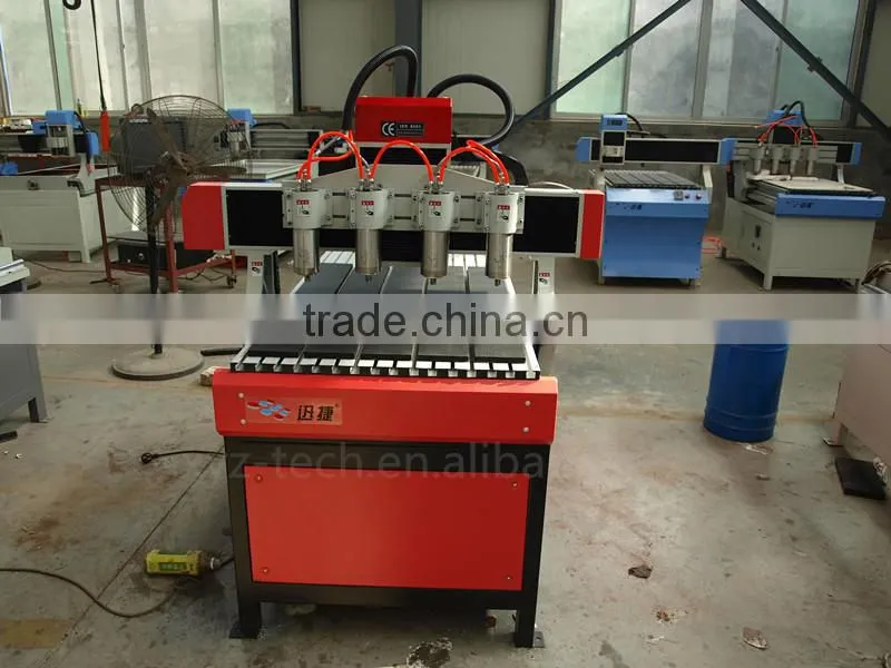 hot sale wood mini cnc router XJ6090 Mach3 control engraving machine for your working