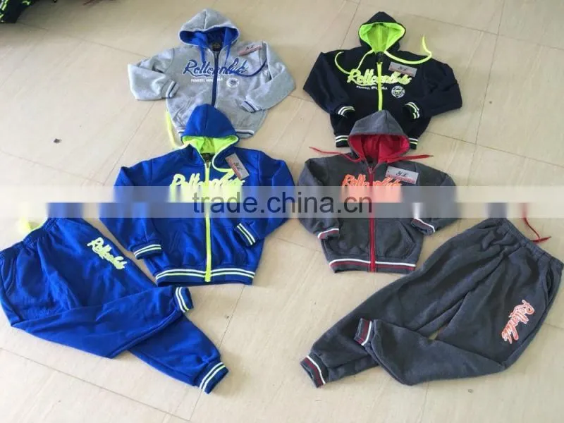 kids jogging suit casual sportwear sets