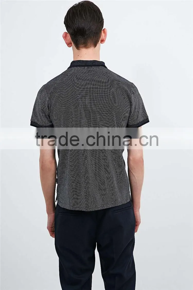 Customized high quality full body print polo shirt polo t shirt factory