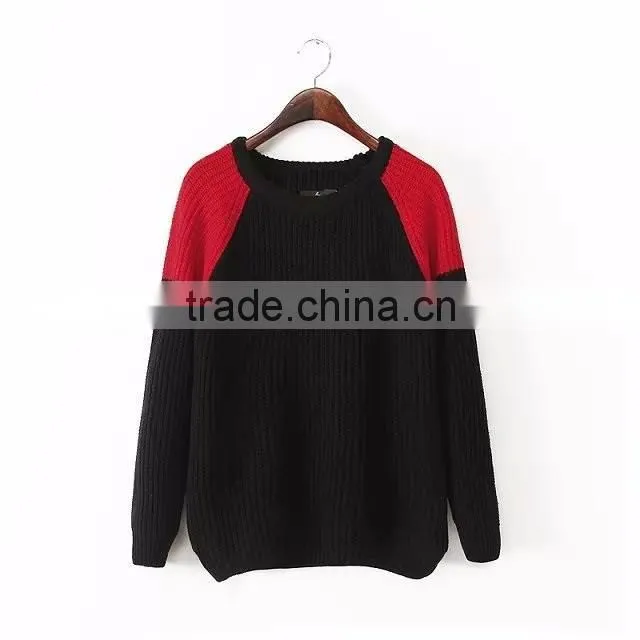 Newest Designs Girls Stylish Knitted Pullover Sweater